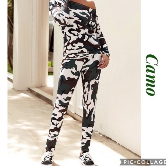 Two Piece Lounging Pants & Tops - Picture 6 of 7